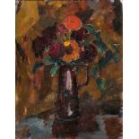 Hans Völcker (Pyritz 1865 - Wiesbaden 1944) Blumen in einem Krug Öl/Lw., 51,5 x 41,5 cm, auf dem