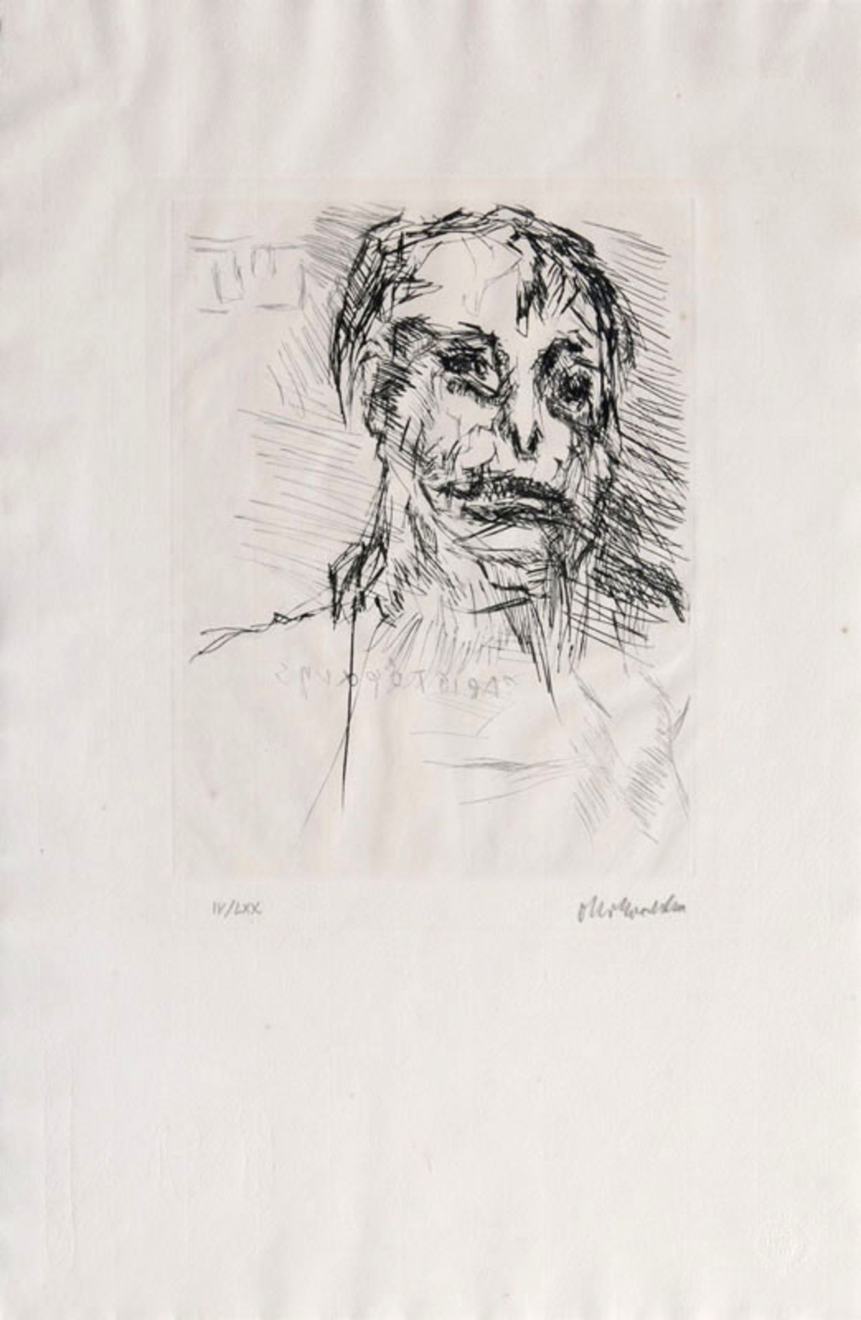 Oskar Kokoschka (Pöchlarn 1886 - Montreux 1980) Die Frösche des Aristophanes 1967/68, Zwölf - Bild 3 aus 5