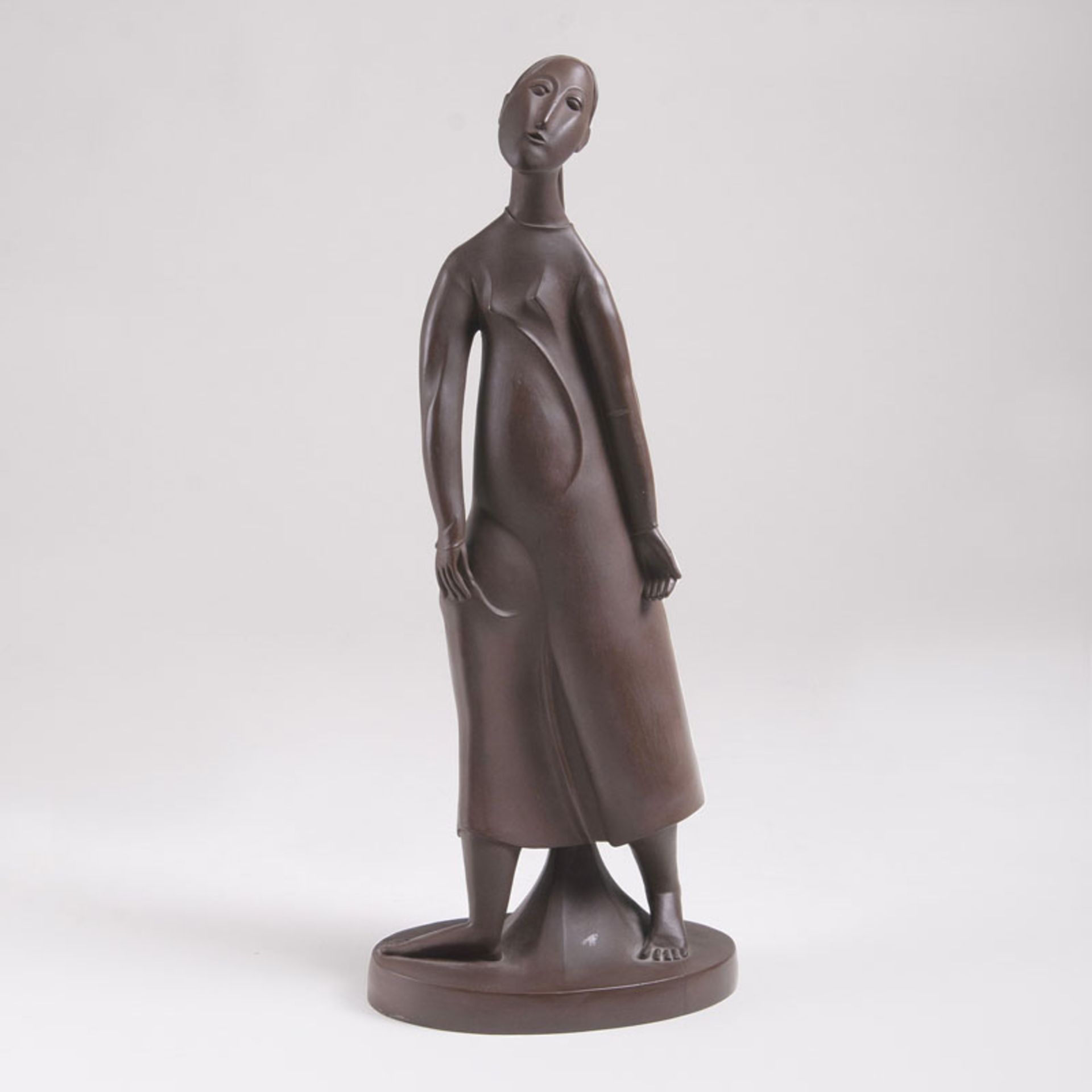 Gerhard Marcks (Berlin 1889 - Burgbrohl 1981) Figur 'Nachtwandlerin' Meissen, das Modell von 1919,