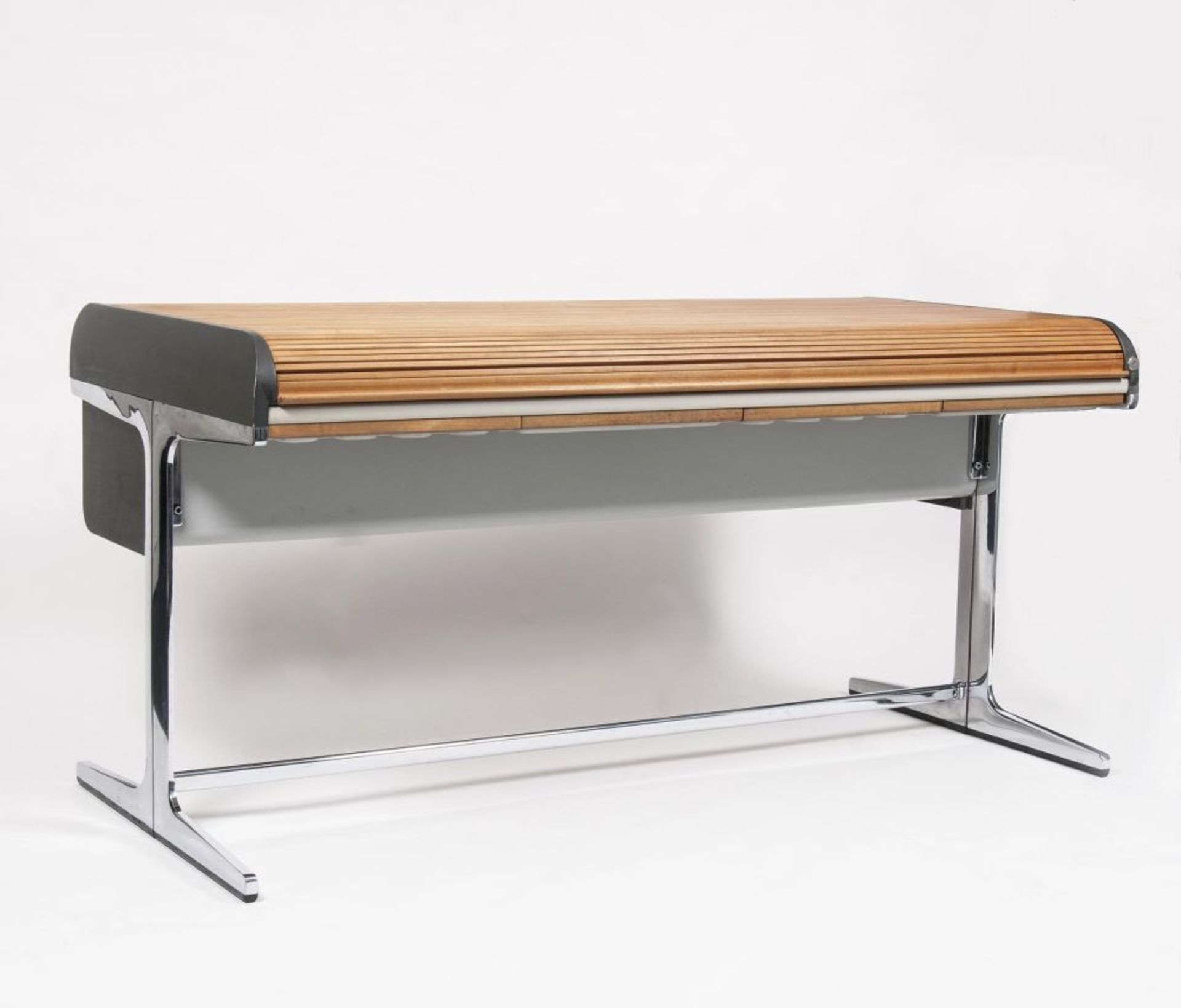 George Nelson(Hartfort/CT 1908 - New York 1986)Lowdesk Rolltop Action OfficeEntwurf 1964, wenig