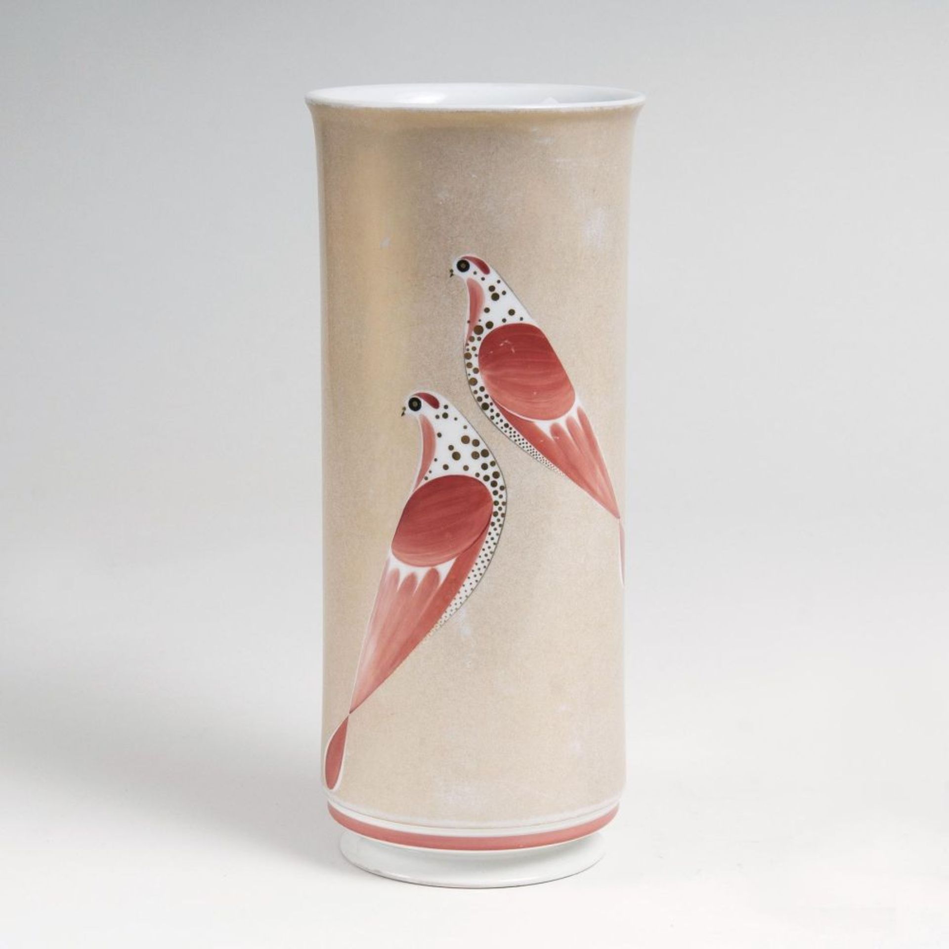Marguerite Friedländer(Lyon 1896 - Guerneville (Kalifornien) 1985)Zylindrische Vase mit