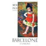 PABLO PICASSO - Barcelona Suite (Danseuse naine)