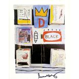 JEAN-MICHEL BASQUIAT - Black