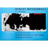 ROBERT MOTHERWELL - Black with No Way Out