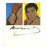 ANDY WARHOL - Muhammad Ali