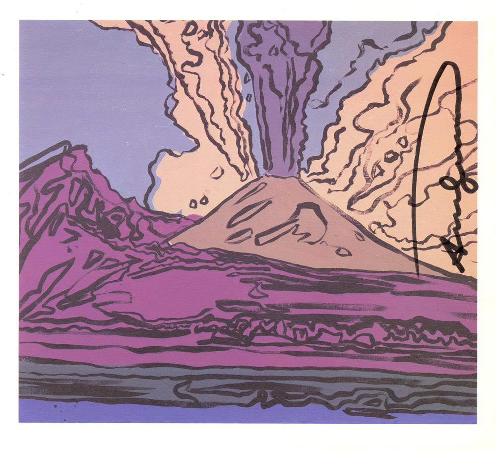 ANDY WARHOL - Vesuvius #08