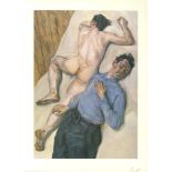 LUCIAN FREUD - Two Men