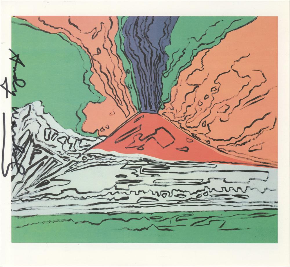 ANDY WARHOL - Vesuvius #04