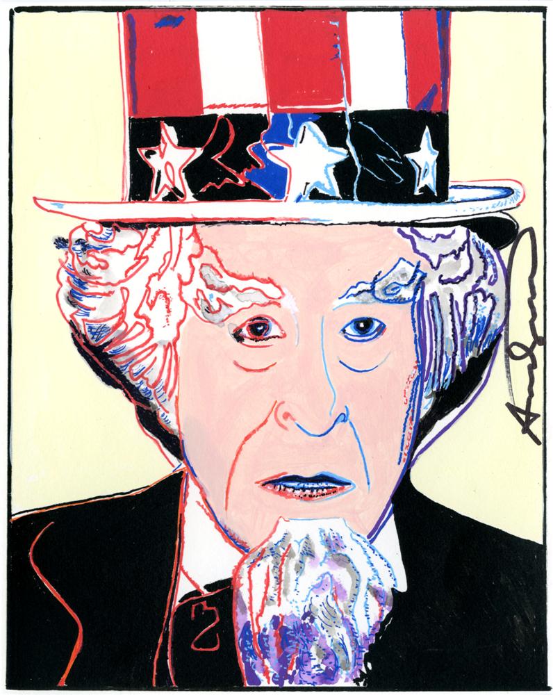 ANDY WARHOL - Uncle Sam