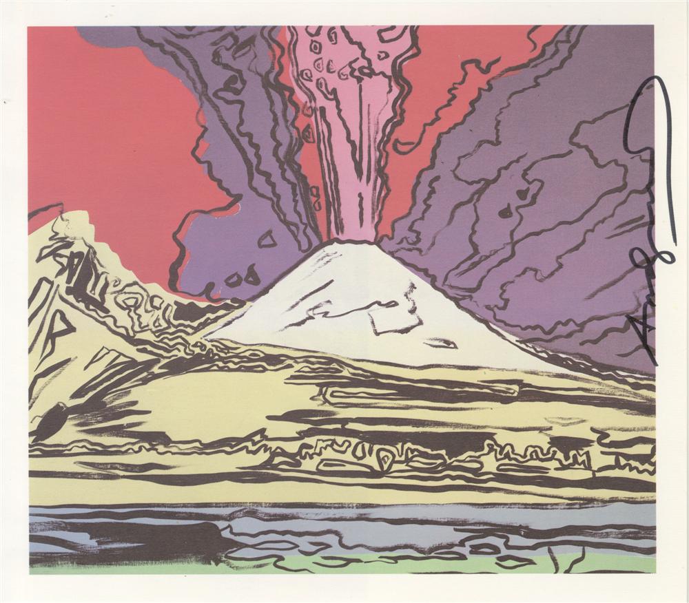 ANDY WARHOL - Vesuvius #06