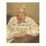 LUCIAN FREUD - Woman in a Butterfly Jersey