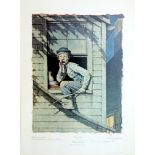 NORMAN ROCKWELL - Tom Sawyer: He Meow'd…