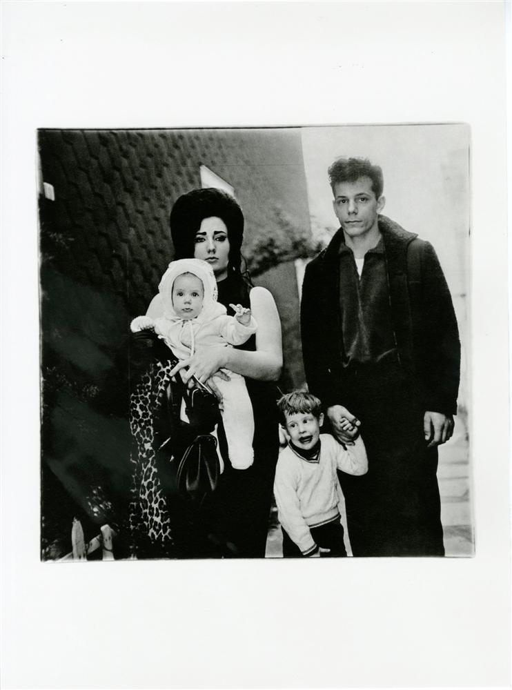 DIANE ARBUS - Young Brooklyn Family Going for a Sunday Outing, New York