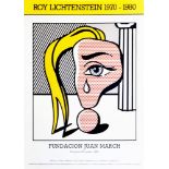 ROY LICHTENSTEIN - Girl with Tear III