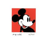 ANDY WARHOL [d'apres] - Mickey Mouse