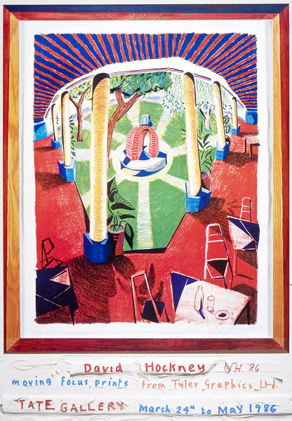 DAVID HOCKNEY - Views of Hotel Well III