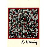 KEITH HARING - Untitled 1986