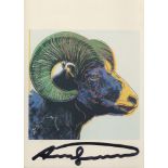 ANDY WARHOL - Bighorn Ram