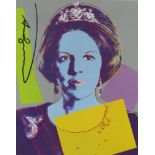 ANDY WARHOL - Queen Beatrix (#3)