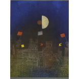 PAUL KLEE - City with Flags ["Beflaggte Stadt"]