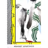 ROY LICHTENSTEIN - Against Apartheid