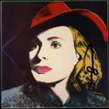 ANDY WARHOL - Ingrid Bergman: With Hat (06)