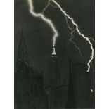 K. WINFIELD NEY - Lightning over New York City