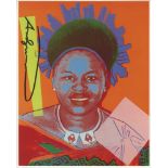 ANDY WARHOL - Queen Notombi (#1)