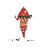 ANDY WARHOL [d'apres] - Ice Cream Cone - Fancy