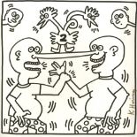 KEITH HARING - Two Heads
