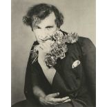 GEORGE PLATT LYNES - Marc Chagall in a Suggestive Pose