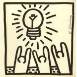 KEITH HARING - Light Bulb