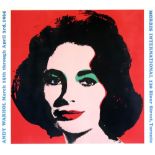 ANDY WARHOL [d'apres] - Liz Taylor