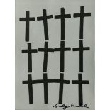 ANDY WARHOL - Crosses #2