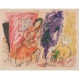 Marc Chagall (French/Russian 1887-1985) LA GRAND MATERNITE signed and numbered 11/300 lithograph
