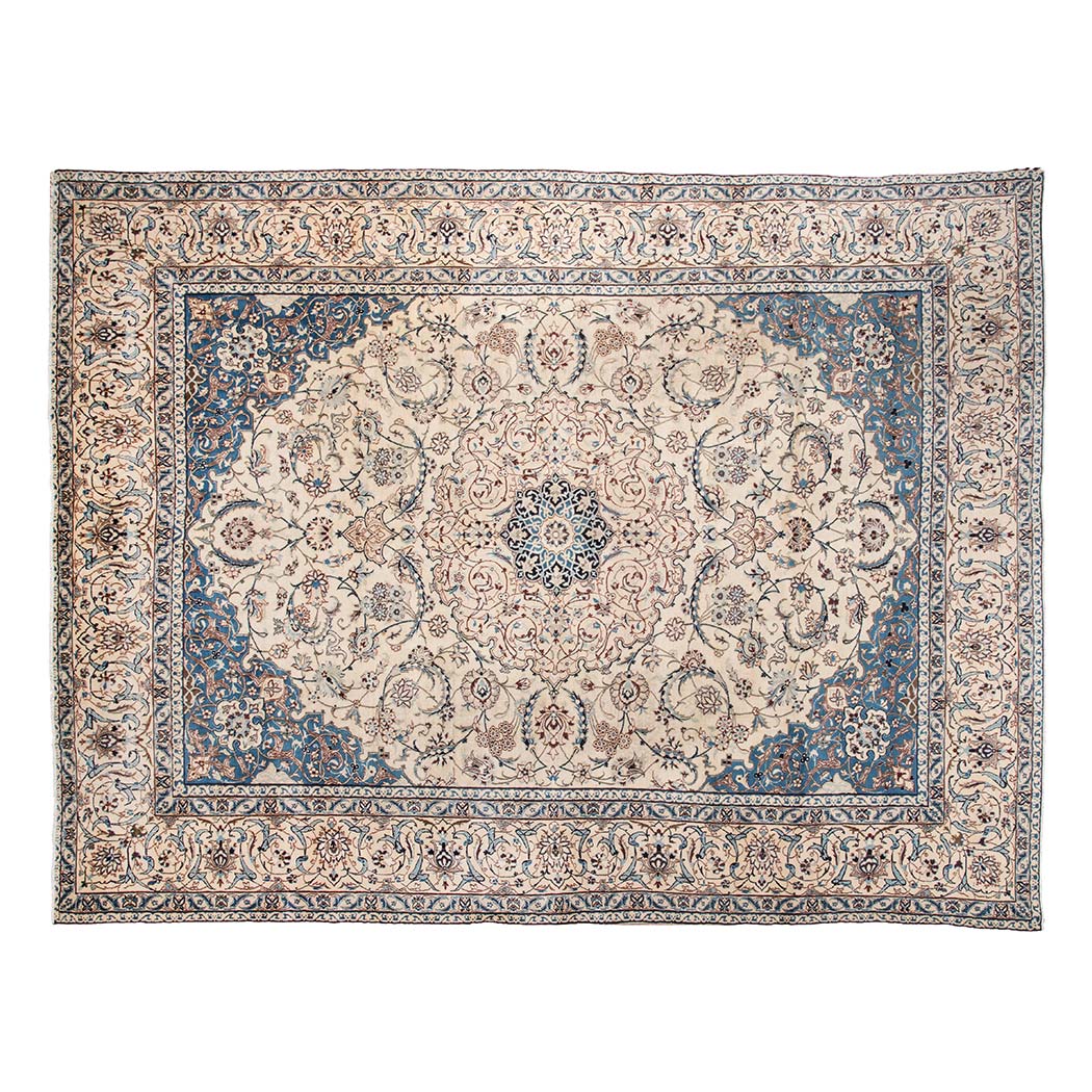 A NAIN CARPET, IRAN, MODERN