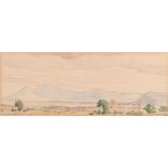 Jacob Hendrik Pierneef (South African 1886-1957) GRAAFF REINET signed, inscribed with the title
