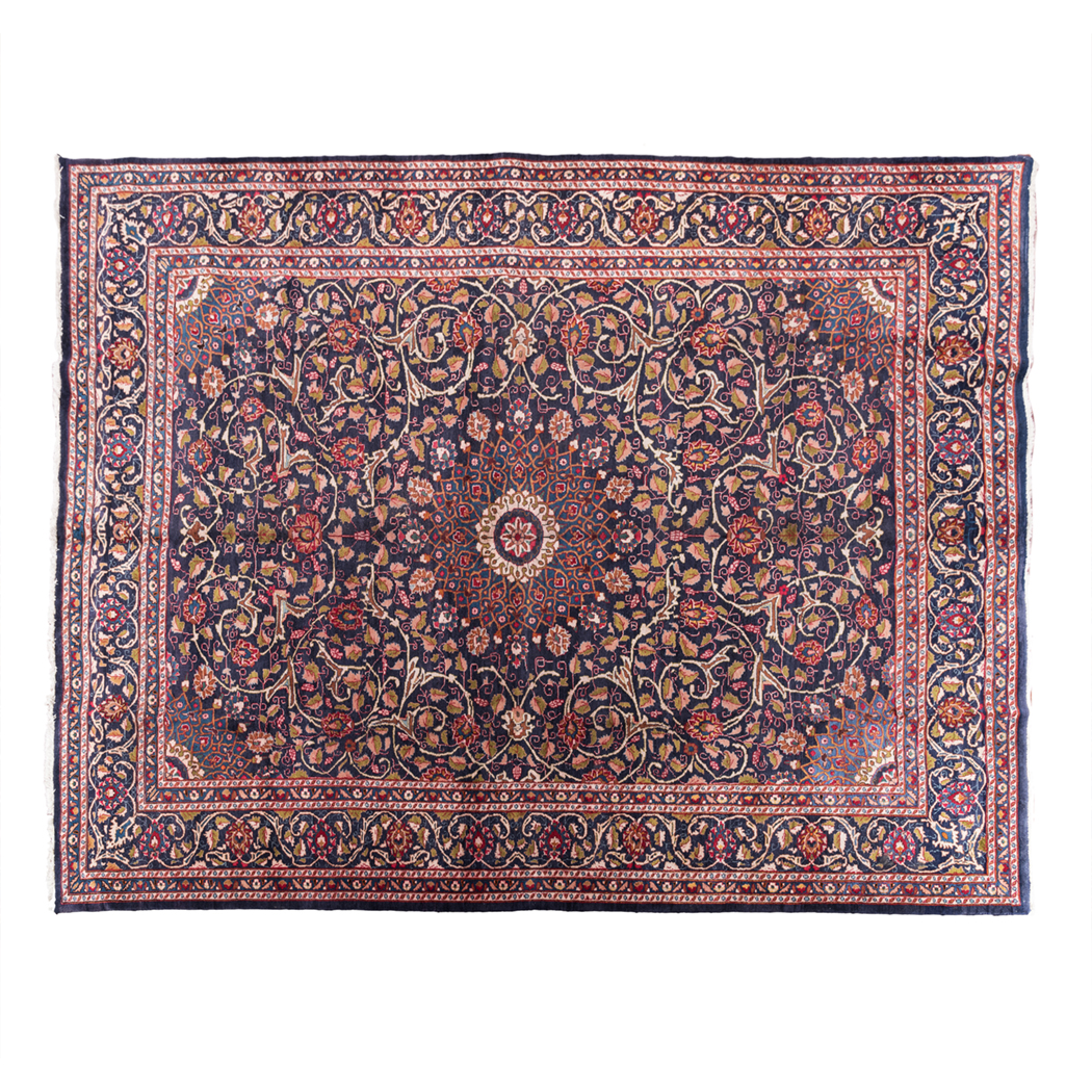 A MESHED CARPET, EAST PERSIA, MODERN 388 by 296cm