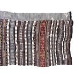 A LONG MARRIAGE BLANKET, TUAREG 475cm long, 140cm wide