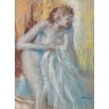 Hennie Nieman Snr (South African 1941 -) INSPIRED BY DEGAS signed and dated 88 pastel on paper