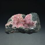 A PINK COBALTOAN SMITHSONITE IN MASSIVE GALENA ORE A classic specimen from Namibia. This specimen is