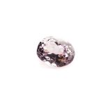 A 2.12CT TAAFEITE This stone was discovered as a water-worn pebble in a parcel of gemmy