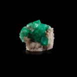 GREEN FLUORITE, CAPE PROVINCE, R.S.A. Great example of the classic green fluorite with a contrast of