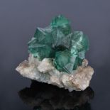 A GREEN FLUORITE In recent times the isolated village of Riemvasmaak located in the Northern Cape