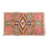 A MOROCCAN BERBER RUG, MODERN Condition: good 260 by 147cm