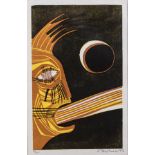 Cecil Edwin Frans Skotnes (South African 1926-2009) SHAKA SPIT OUT A SOLAR ECLIPSE from THE