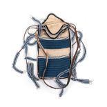 A XHOSA MAN'S TOBACCO BAG, STERKSPRUIT DISTRICT, EASTERN CAPE, MID 20TH CENTURY