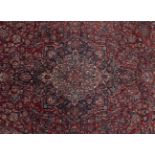 A KESHAN CARPET condition: fair 610cm by 365cm