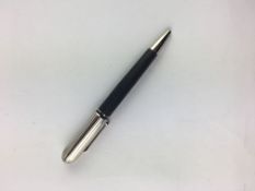 DUNHILL PEN, Dunhill pen in black and silver.