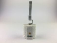 Rolex MARBLE WATCH STAND, used for Rolex display, marble bottom, heavy.